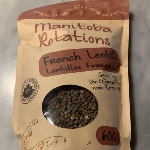 Manitoba Rotations French Green Lentils